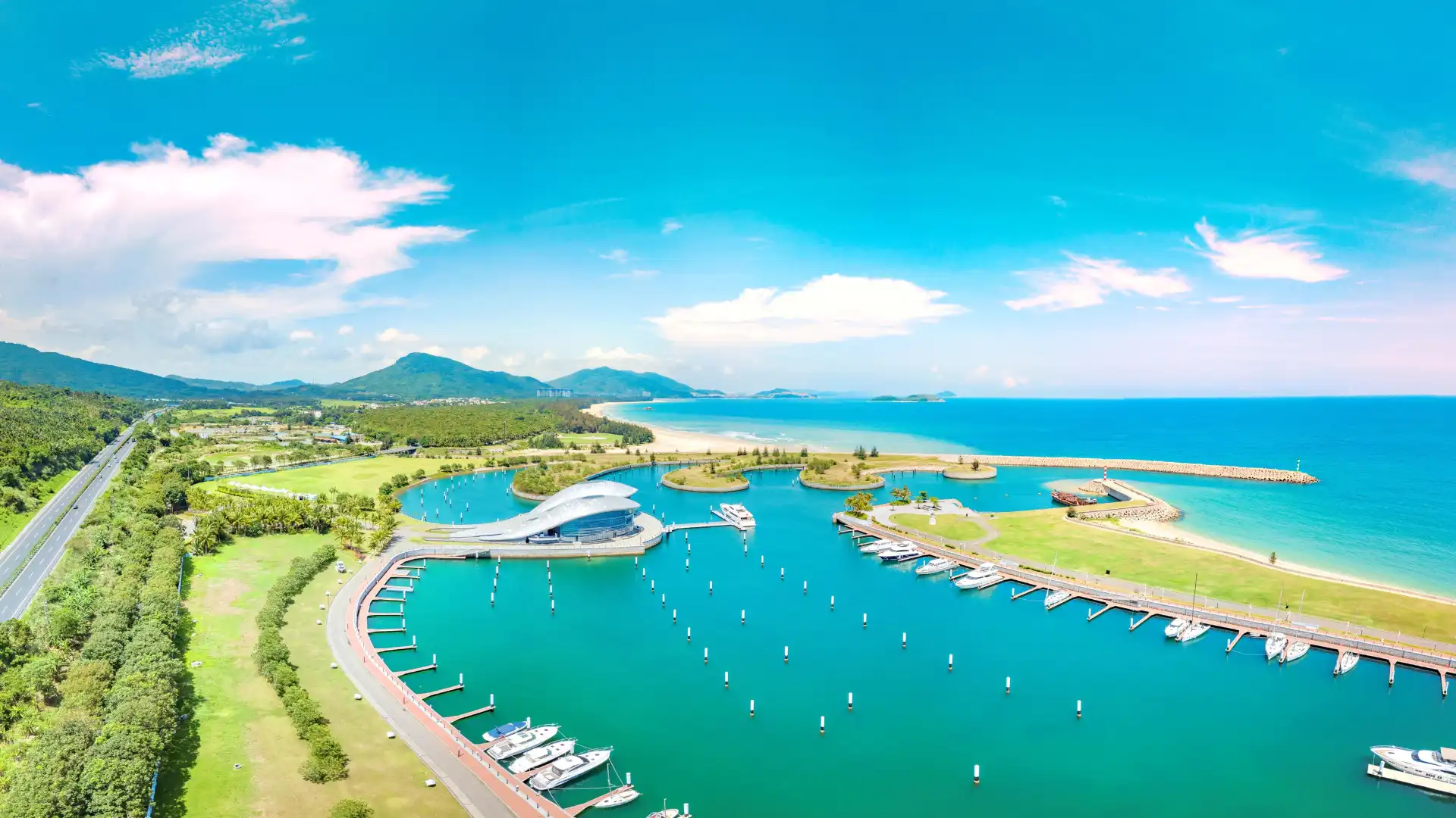 石梅湾周辺のホテル