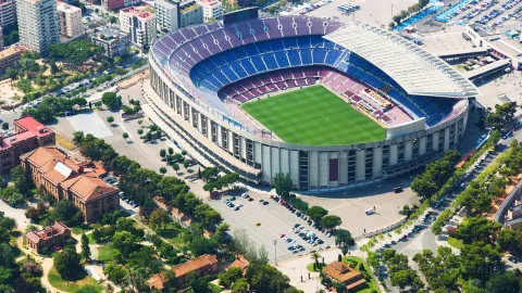 Spotify Camp Nou attraction in Barcelona
