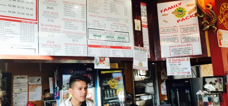 Tamale kitchen sale menu