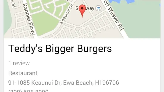 Teddy's Bigger Burgers - Lahaina