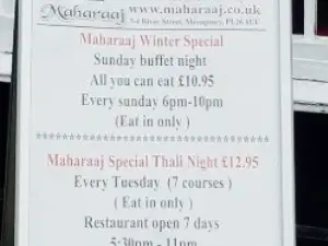 Maharaaj Finest Indian Cuisine