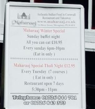 Maharaaj Finest Indian Cuisine