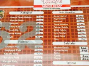 Konya Tandir Kebap Salonu