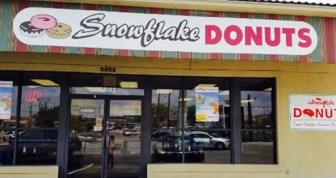 Snowflake Donuts