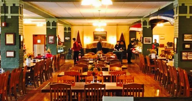 Potawatomi Inn Historic Dining Room