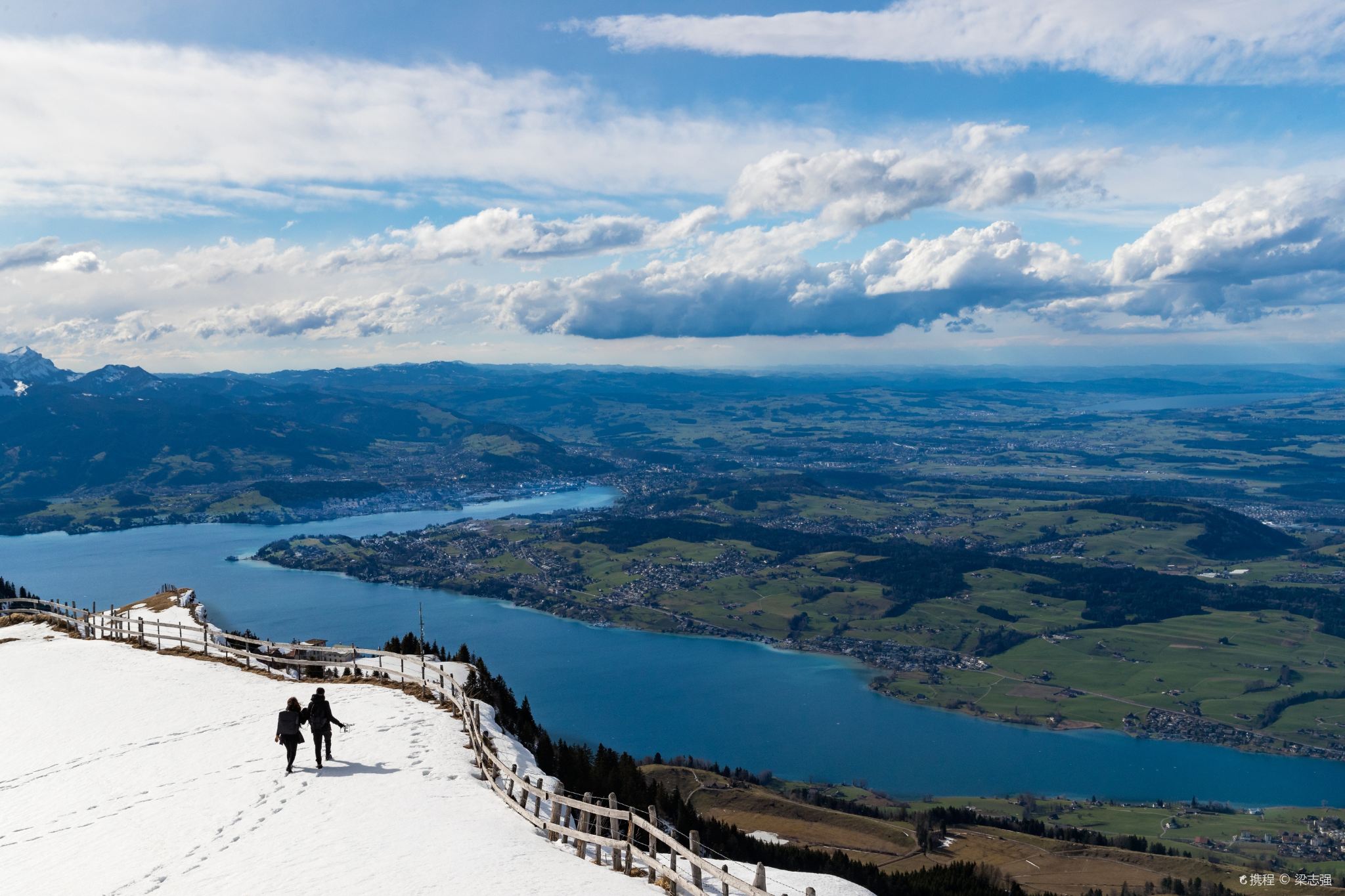 Tour di un giorno a Rigi e al centro storico di Lucerna (gruppo in inglese)