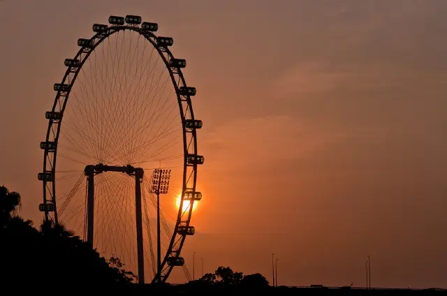 Sunsets in Singapore
