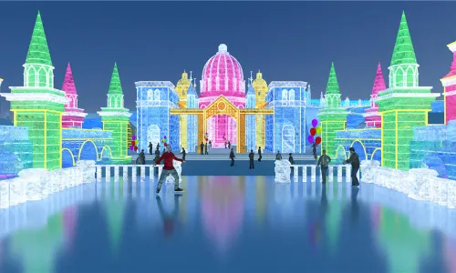 Ice Sculpture Exhibitions in Harbin