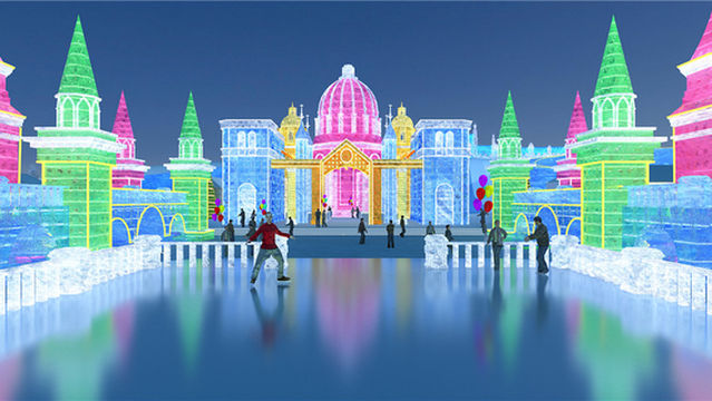 Ice Sculpture Exhibitions in Harbin