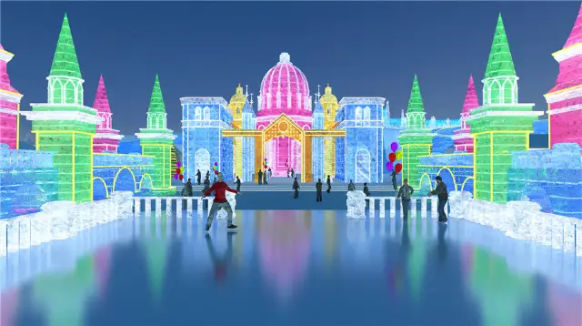 Ice Sculpture Exhibitions in Harbin