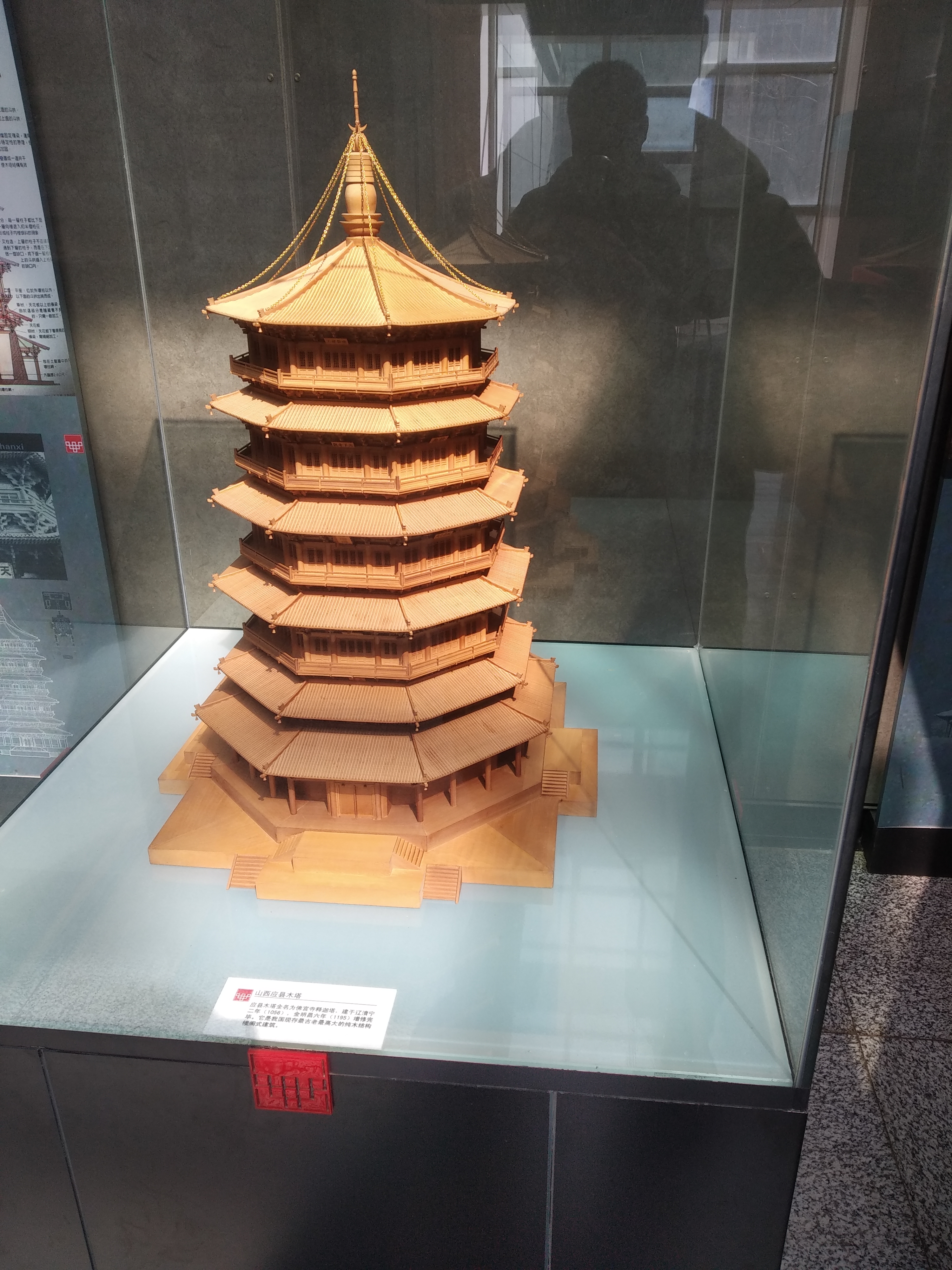 中国博物館⑤ 中国2010年上海万博 中国館 模型 チャイナパビリオン ミニチュア