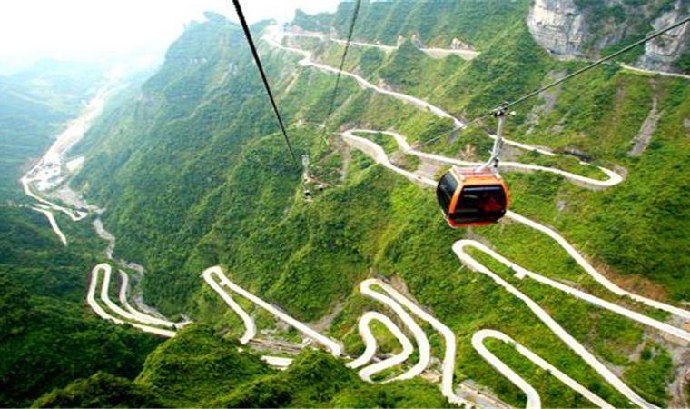 Tianmen Mountain Cablecar