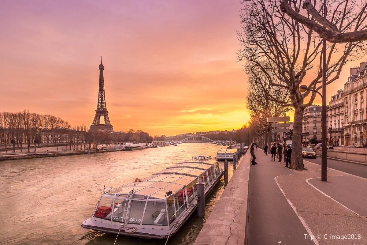 Seine Sunset