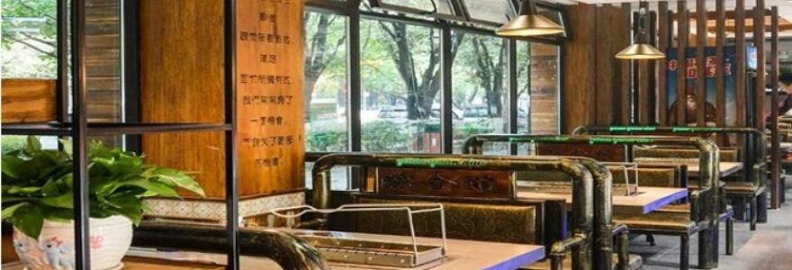 源全道自助纸上烧烤海鲜火锅