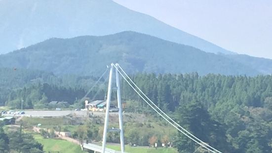 到福岡后，通過攜程預訂了當地的一日游，選擇了九重夢大橋，整個