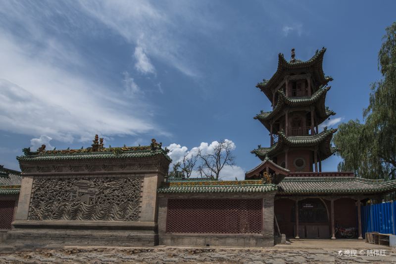 山西靈石王家大院-文廟（中心路）