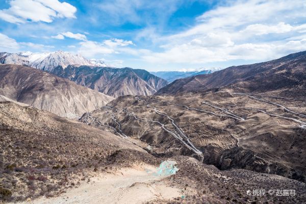 Zig-Zag Mountain Road With 72 Turns