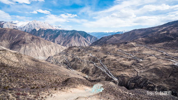 Zig-Zag Mountain Road With 72 Turns