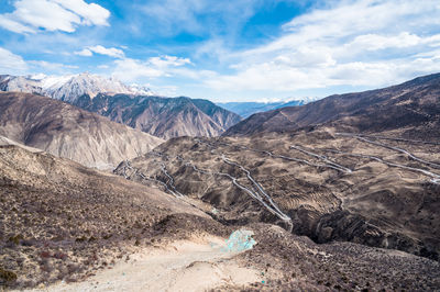Zig-Zag Mountain Road With 72 Turns