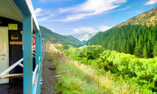TranzAlpine: Scenic Train Christchurch - Greymouth
