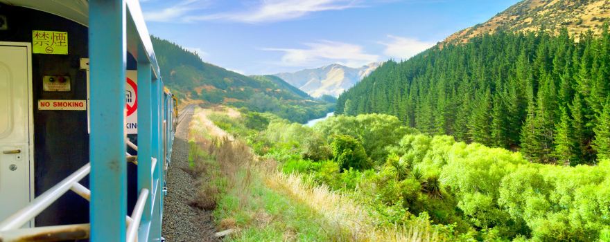 TranzAlpine: Scenic Train Christchurch - Greymouth