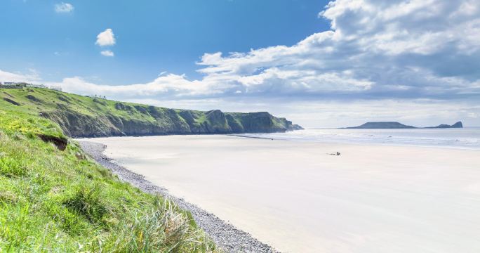 Rhossili bay Beach