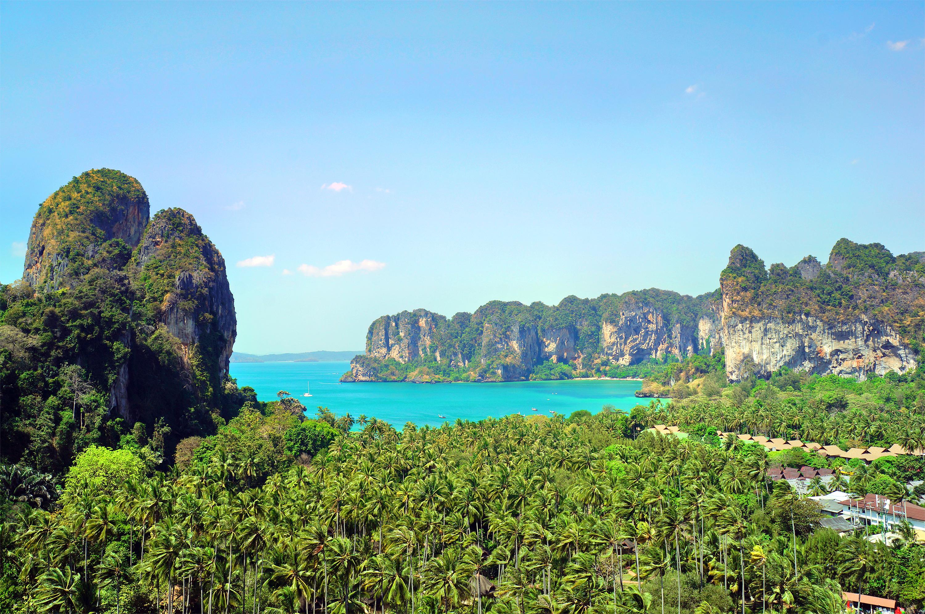 Railay Viewpoint Hike & Rock Climb In Krabi, Thailand