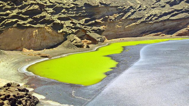 El Lago Verde / Charco de los Clicos