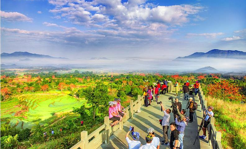 Condado autónomo li de ChangjiangSesión fotográfica de viaje