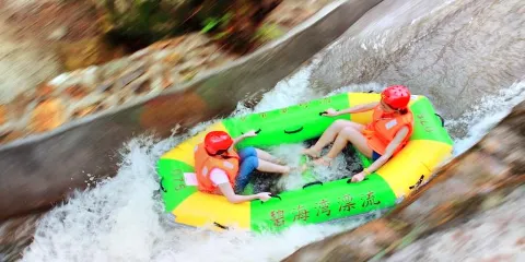 碧海灣山海峽漂流