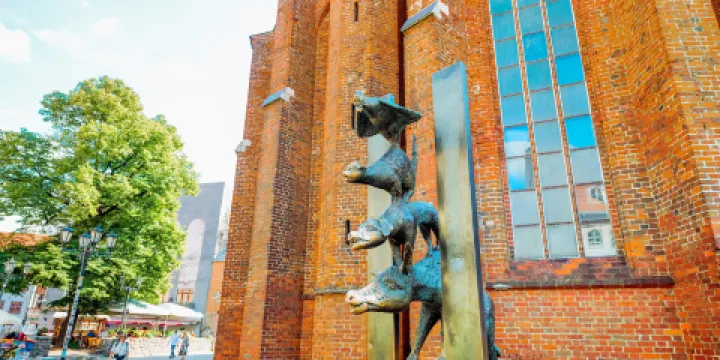 不萊梅樂手雕像