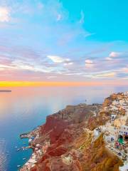 Sunset in Oia