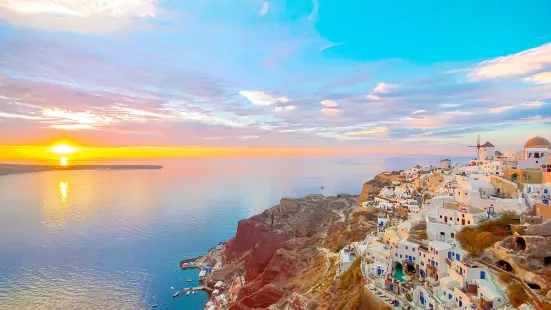 Sunset in Oia