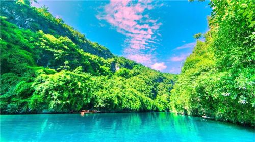 濯水景區蒲花暗河