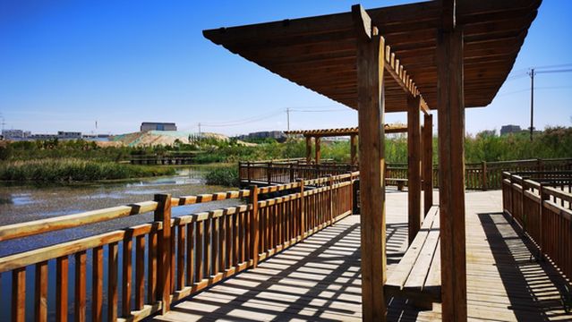 Qinwangchuan National Wetland Park, Lanzhou, Gansu