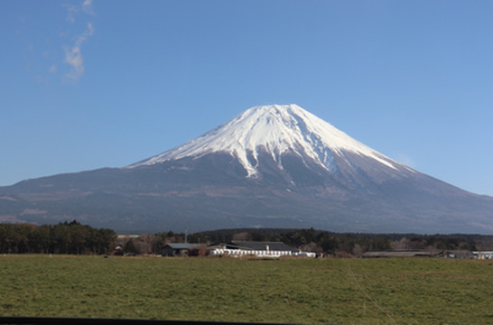 マウント富士 927A antique Hand painted Japanese watercolour Mt Fuji