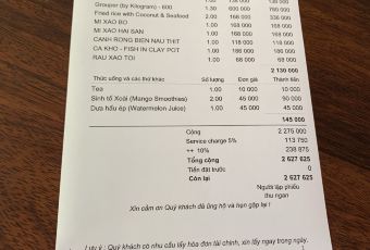 Ngoc Trai Restaurant - Seafood-Vietnamese Cuisine User Photo