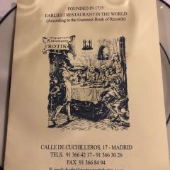 Restaurante Botin張用戶圖片