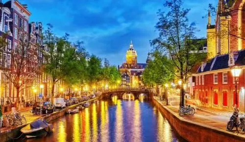 Kanäle in Amsterdam