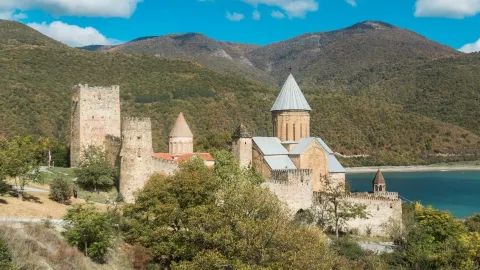 Ananuri Fortress Complex attraction in Georgia