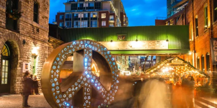 多倫多古釀酒廠區