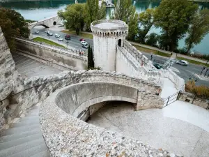 Avignon city wall