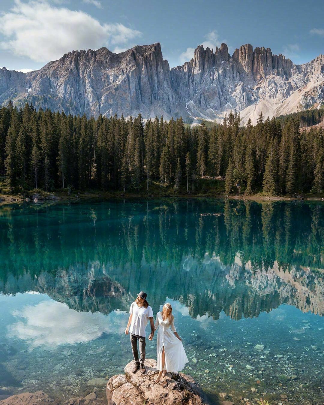 カレッツァ湖 評判 案内 トリップドットコム