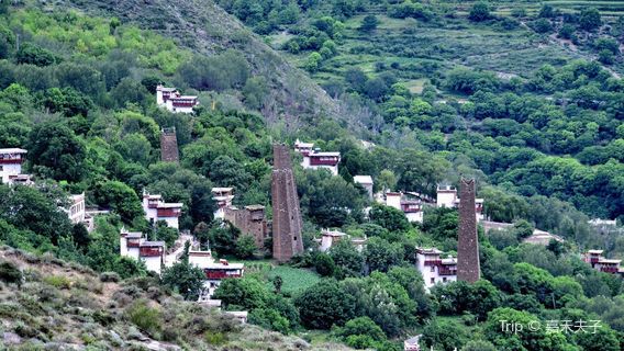 Ancient Scuptures, Suopo Tibetan Village