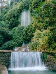 Benang Stokel and Benang Kelambu Waterfall