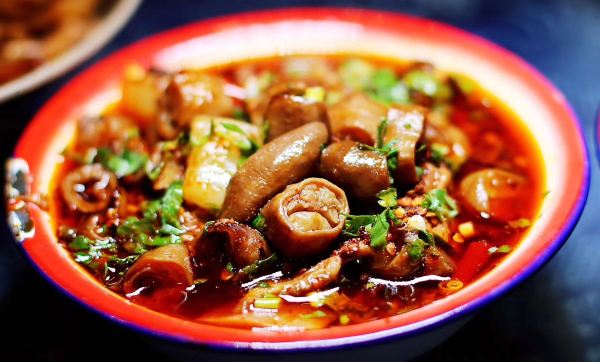 You Ji Fat Intestines and Local Chuan Cuisine