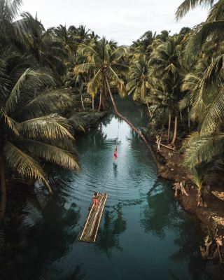 Go where the Wi-Fi is weak, the people are few, the noise is no more except for the sounds of nature, and the smell of the jungle mist never ends. You will be reconnected with nature floating down the rivers in the Philippines.