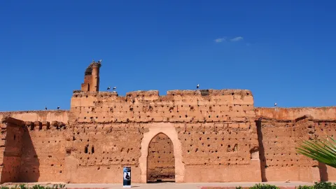 Badi Palace attraction in Marrakech