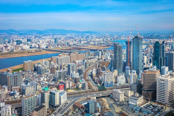 Building Umeda Sky