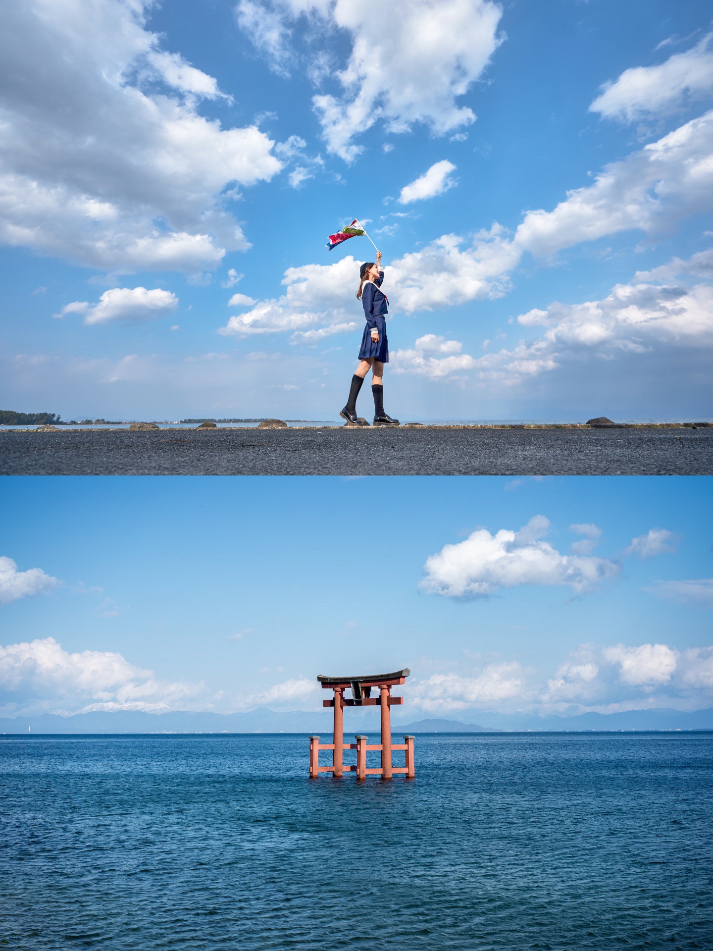 海と鳥居 123座鳥居交織成的赤色沿海之路！探索神秘的世界──精選12個